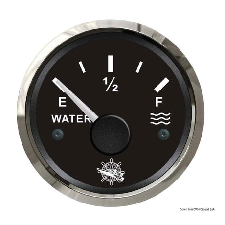 Osculati Indicatore livello acqua 10-180 ohm nero/lucida 27.321.29 - AmerigoStore