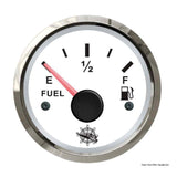 Indicador de combustible Osculati 240/33 ohm blanco/brillante 27.322.01