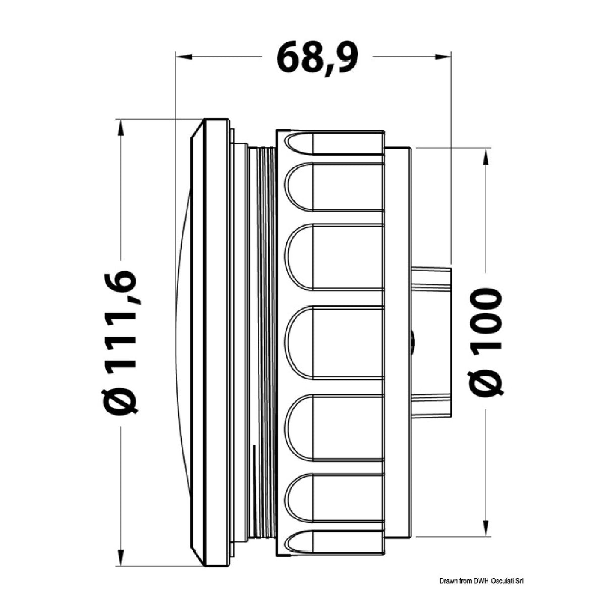 Osculati Strumento multifunzione LCD 27.328.01