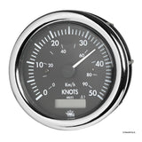 Velocímetro Osculati 30-50 nudos 12 V negro 27.422.01