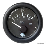 Osculati Pressione olio GUARDIAN 5-10 Bar Nero 12 V 27.429.01