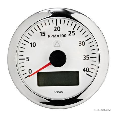 VDO Marine Contagiri ViewLine bianco 3000-7000 RPM