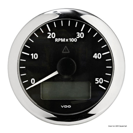 VDO Marine Contagiri ViewLine nero 3000-7000 RPM