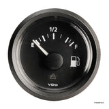 Indicador de nivel de combustible marino VDO 10/180 ohmios negro