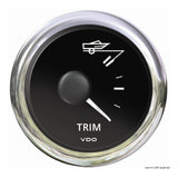 VDO Marine Indicatore trim nero