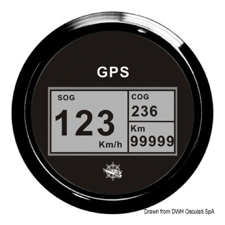 Osculati Log con bussola e totalizzatore GPS 27.781.01