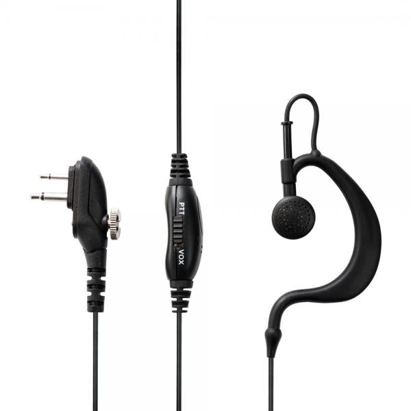 Midland MA27-M, auricolare con microfono 2 pin Motorola