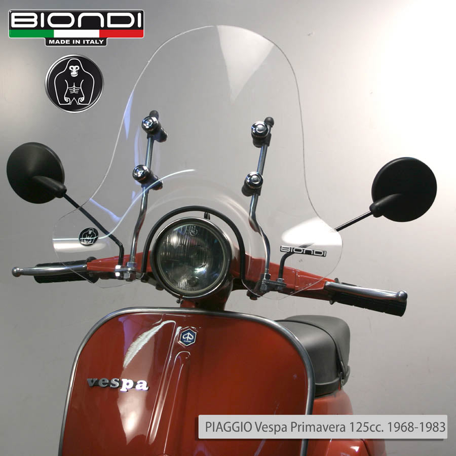 Biondi Cupolino Little Maestrale per Lambretta LI 3°S 125/150cc 1961-1967 con Attacchi