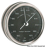 Barigo Orion Barometer, schwarzes Zifferblatt