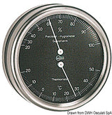 Barigo Orion Thermo-/Hygrometer, schwarzes Zifferblatt