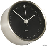 Reloj Vion Clausen de acero inoxidable satinado/negro