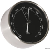 Vion Clausen Barometer, Edelstahl satiniert/Schwarz