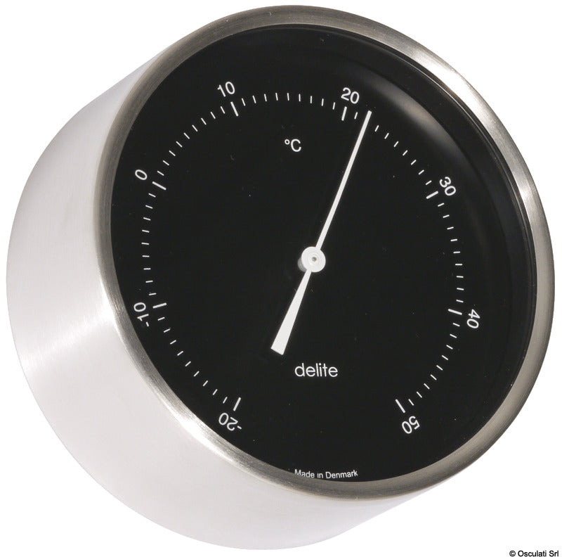 Vion Clausen Thermometer, Edelstahl satiniert/Schwarz
