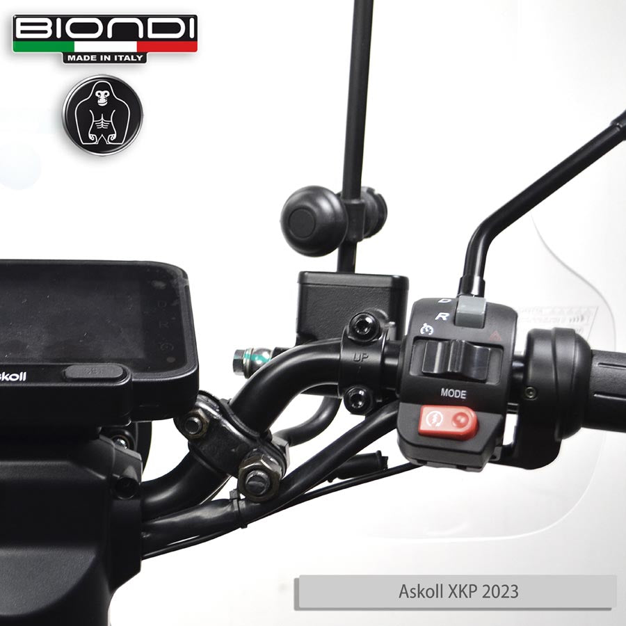 Biondi Parabrezza Z YADEA Y1 S Electric 2022 con Kit Attacchi