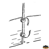 Trem Kit cinghia porta SUP e porta passerella modello 4 morsetti