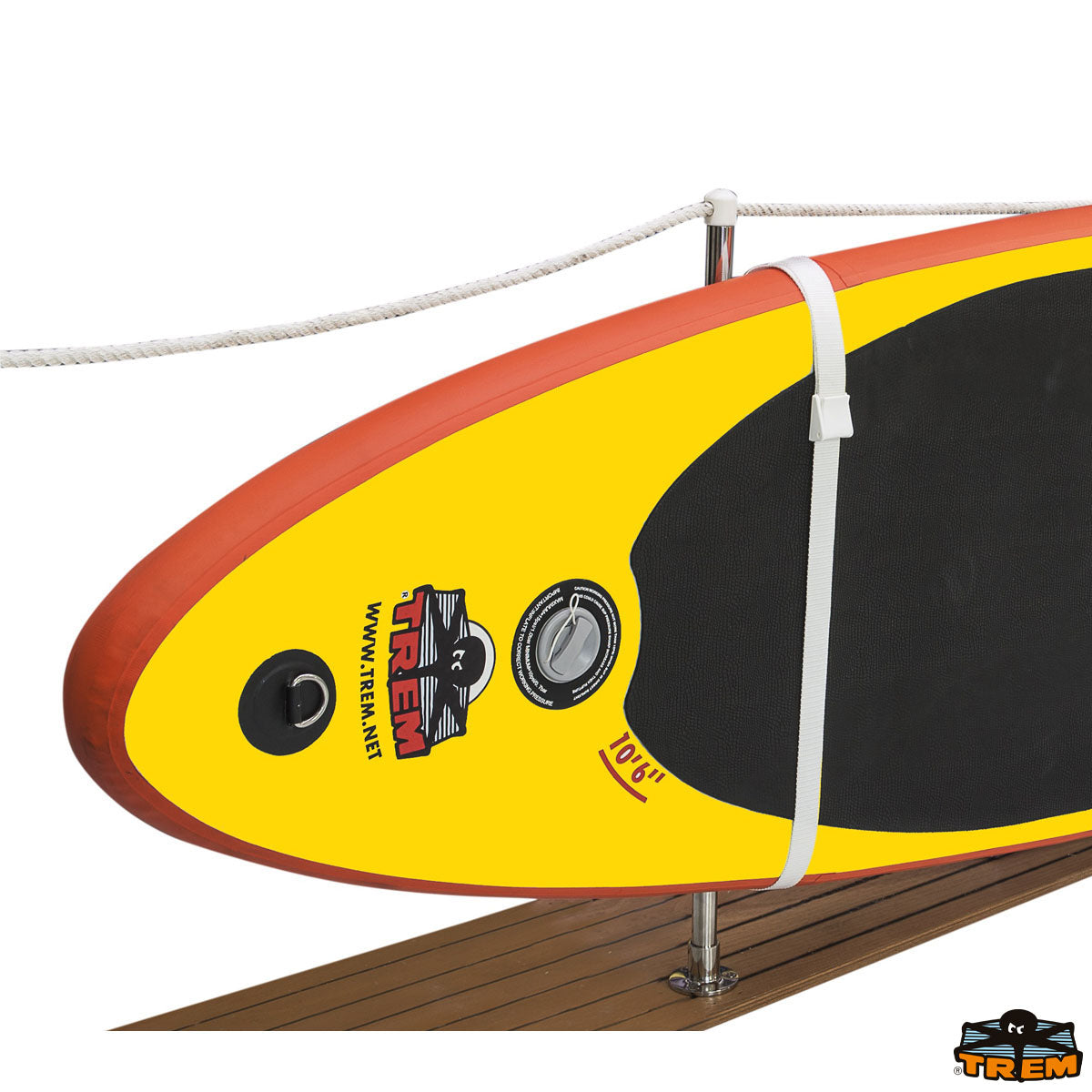 Trem Kit cinghia porta SUP e porta passerella modello 4 morsetti