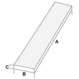 Trem Passerella Barca da banchina in alluminio 200 cm S4900200