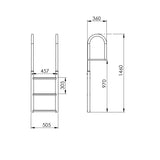 Trem Aluminum Dock Ladder