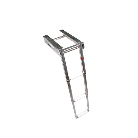 Trem Fully retractable platform ladder with telescopic slide