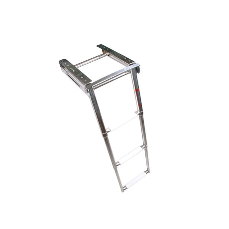 Trem Fully retractable platform ladder with telescopic slide