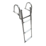 Trem Telescopic platform ladder with handles