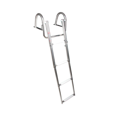 Trem Telescopic platform ladder with handles