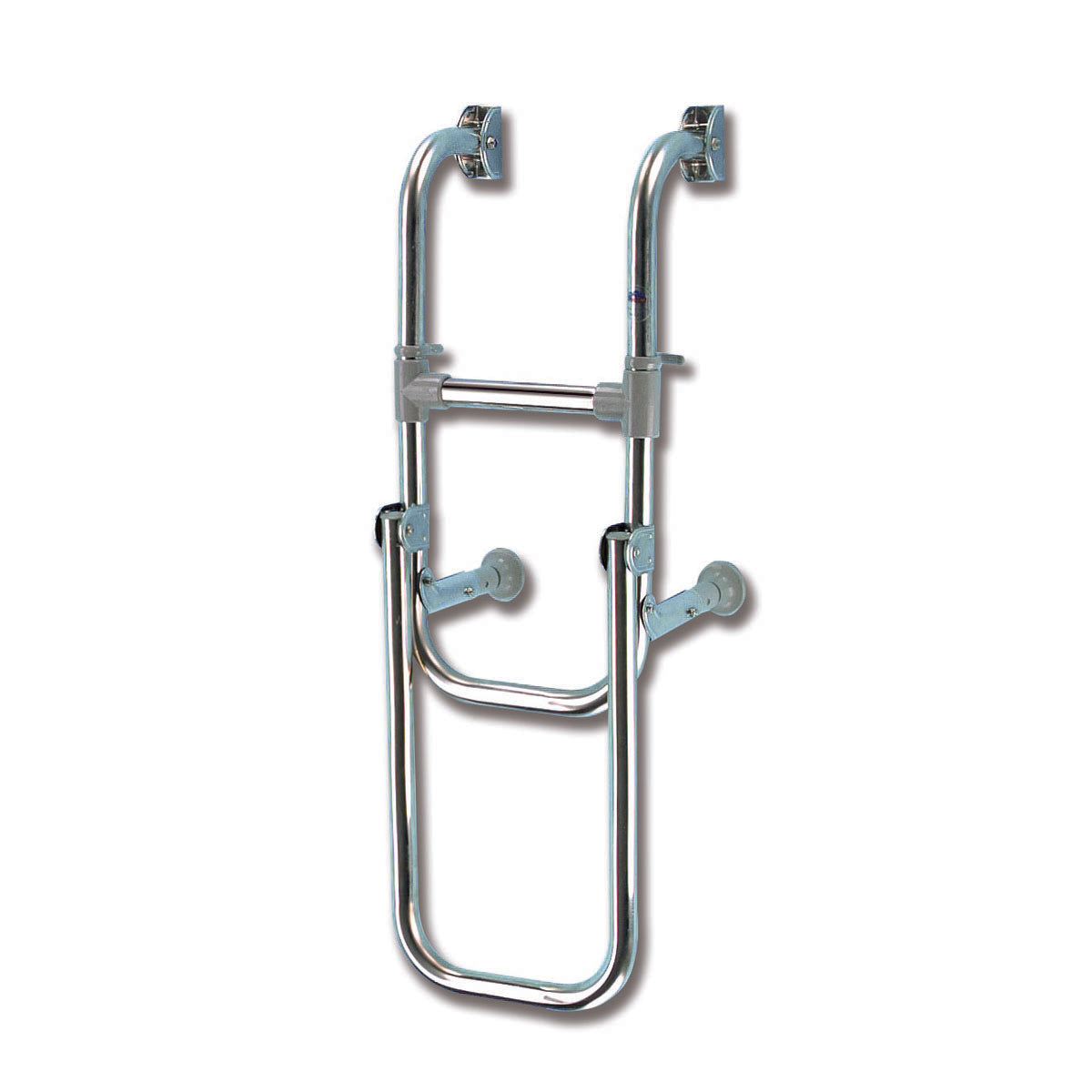Escalera plegable con espejo de popa Trem, escalones 2 + 1 = 3