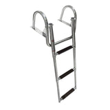 Trem Teleskop-Plattformleiter mit Griffen, 4 schwarze Stufen