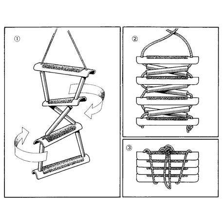 Trem Biscay with wooden steps