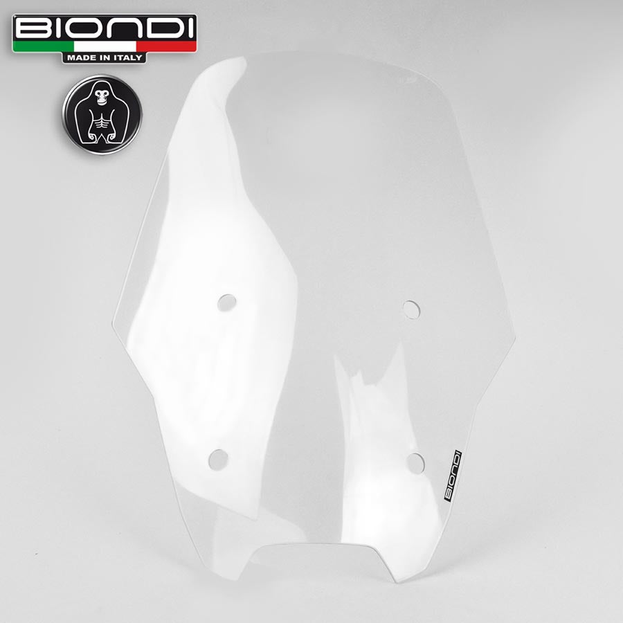 Biondi Cupolino Touring Trasparente Moto Guzzi Stelvio PFF 2024 +6 cm