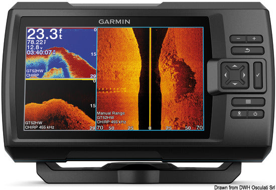 Garmin Ecoscandaglio Echo Striker Vivid 7sv senza trasuttore