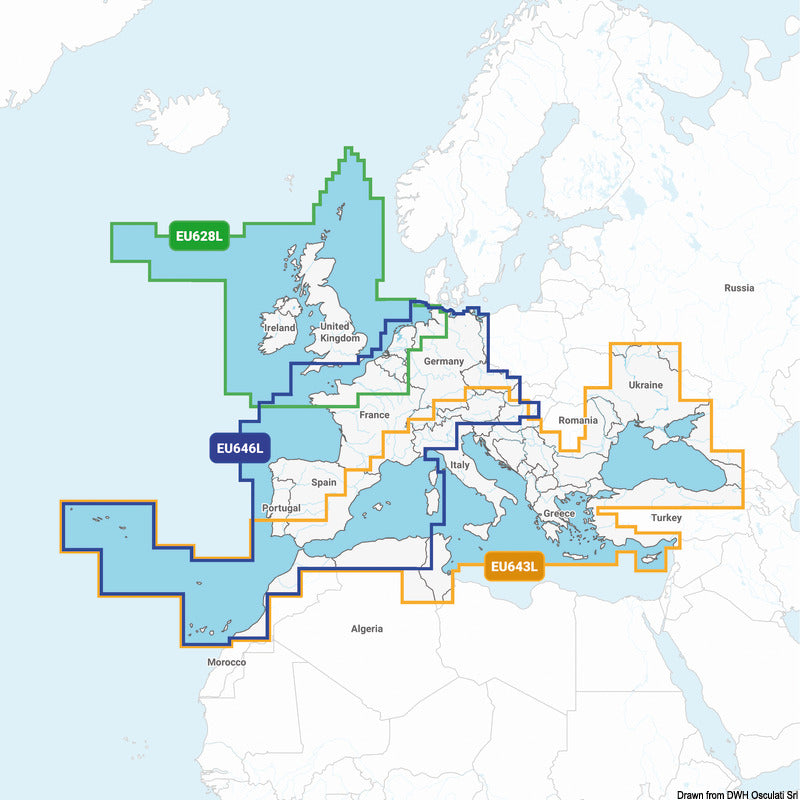 Garmin Navionics+ Europa Regular