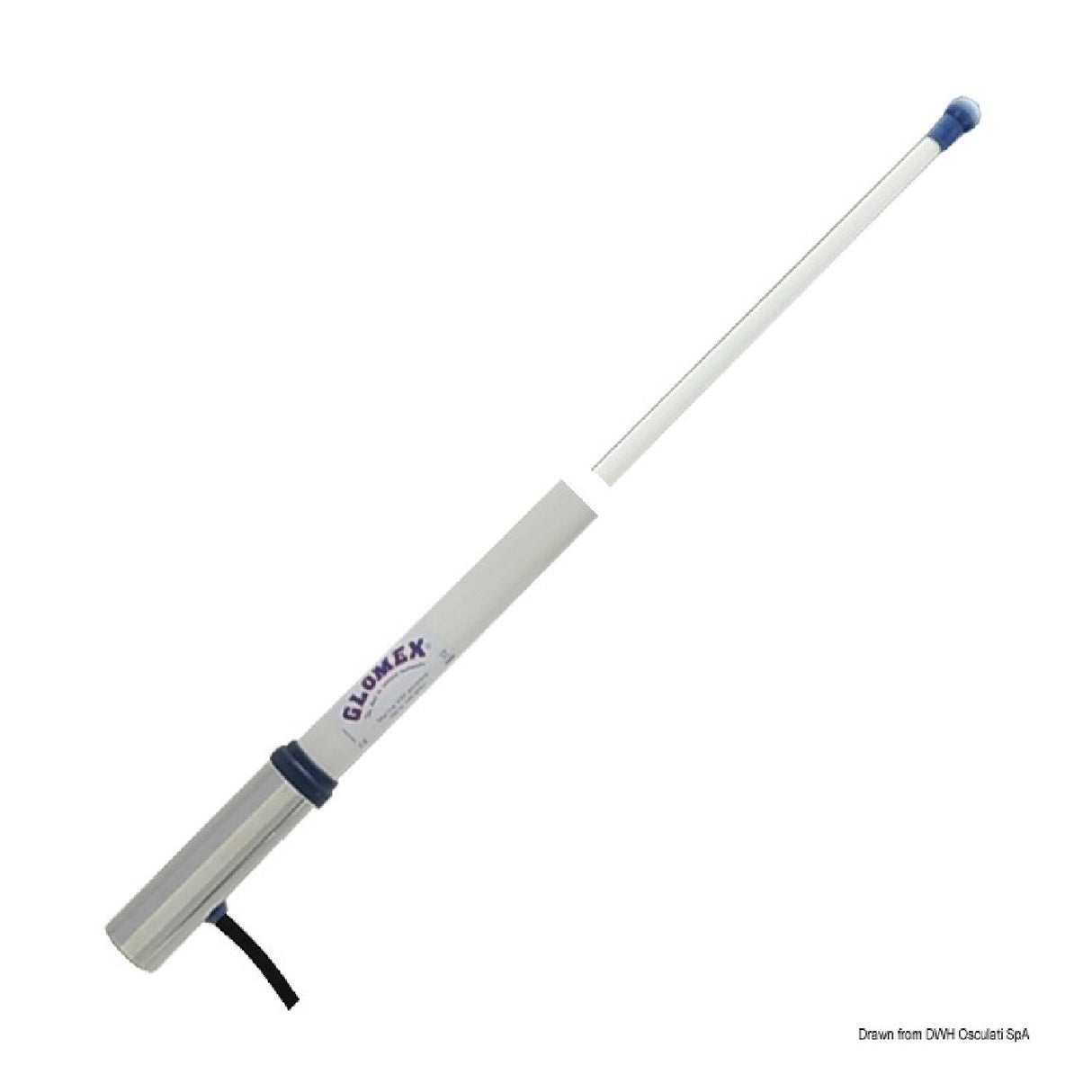 Antena AM/FM Glomex de 240 cm