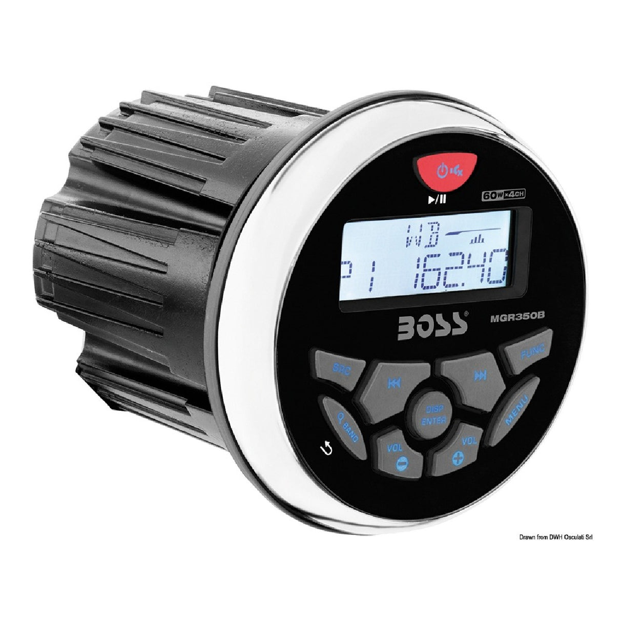 Boss Marine Radio FM/AM/Bluetooth/USB/MP3 da cruscotto BOSS