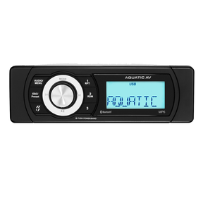 Radio stereo nautico stagno impermeabile AQUATIC AV MP6 Bluetooth/USB/MP3/AM/FM/DAB Barca - Gommone - SPA - ESTERNI - AmerigoStore