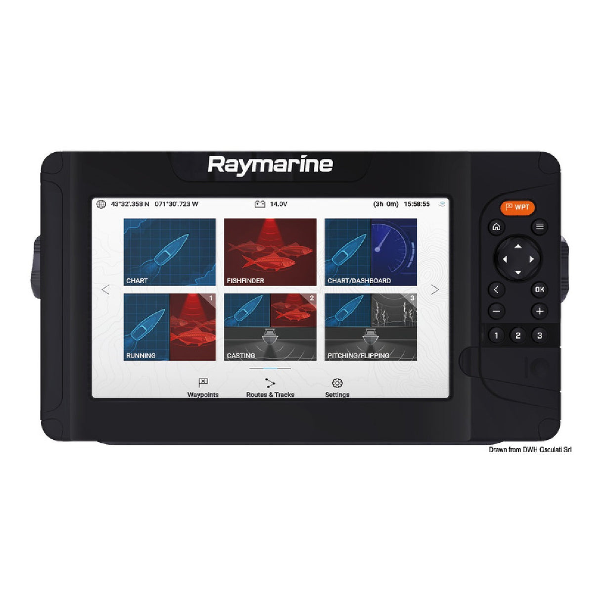 Raymarine Ecoscandaglio Element 12 HV