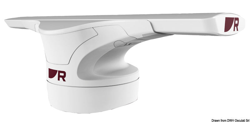 Radar Raymarine abierto Cyclone 55 vatios 3 pies con cable de 15 m