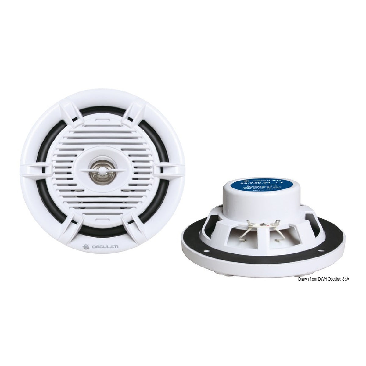 Altavoces de 2 vías Osculati 29.740.01
