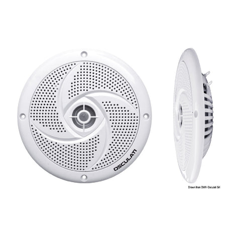 Osculati Casse stereo ultra piatte a doppio cono 29.742.01 - AmerigoStore