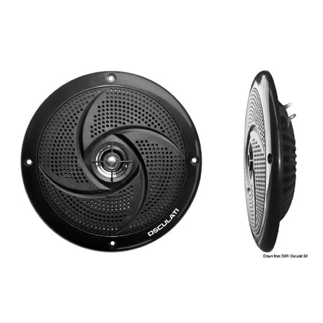 Osculati Casse stereo ultra piatte a doppio cono 29.742.01 - AmerigoStore