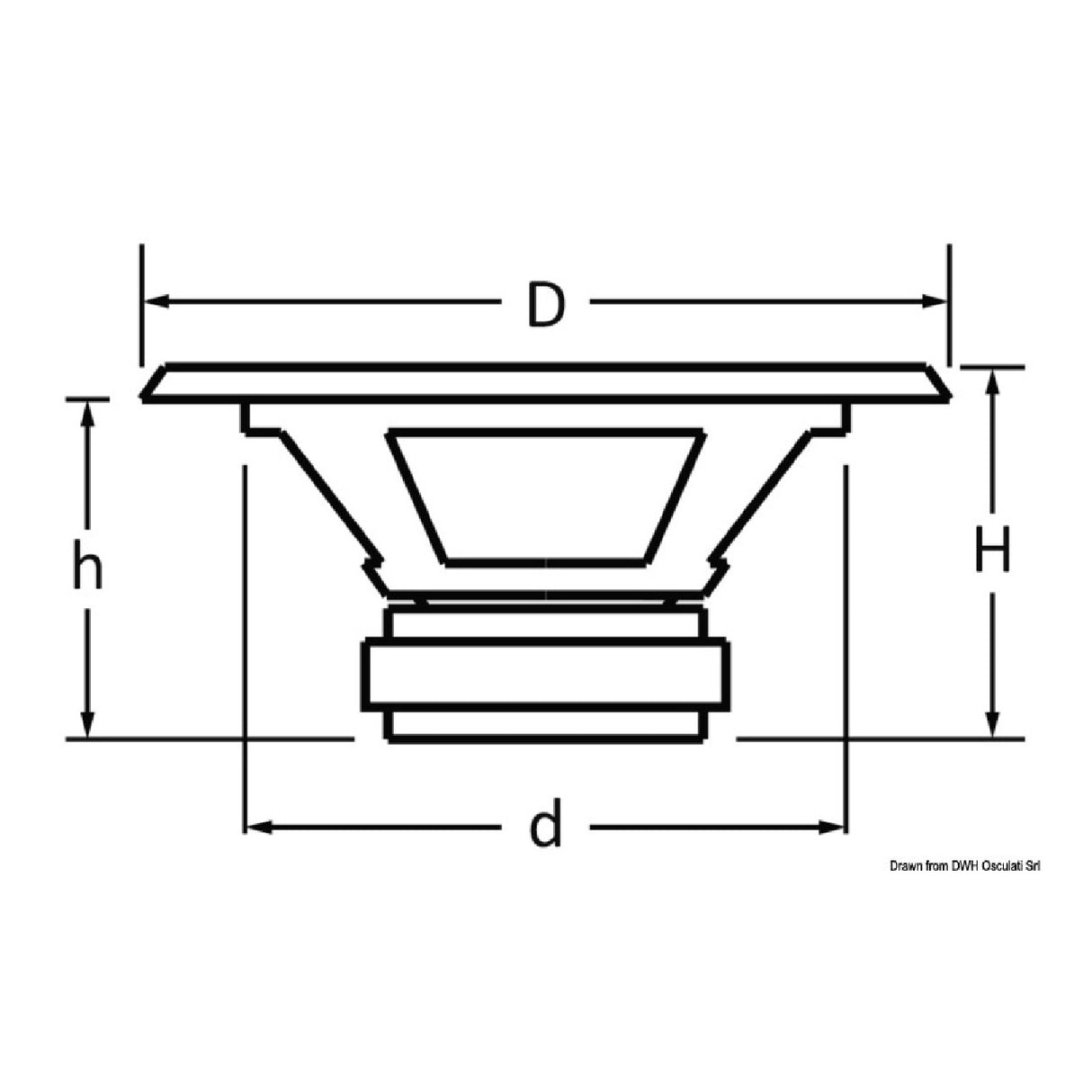 Osculati Subwoofer 29.744.01 - AmerigoStore