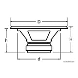 Osculati Subwoofer 29.744.01 - AmerigoStore
