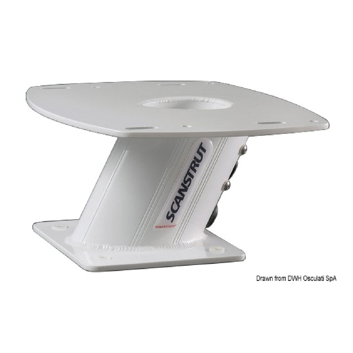 Scanstrut Power Tower aus Aluminium, 150 mm