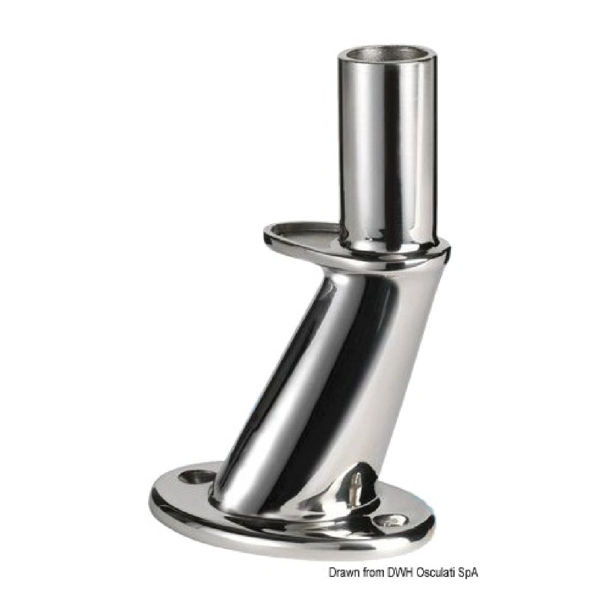 Glomex Base inox per antenna TV