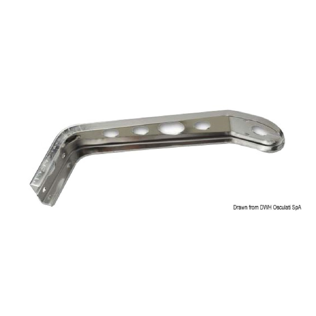 Brazo de acero inoxidable Glomex