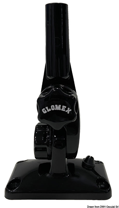 Glomex Base snodata in nylon nera
