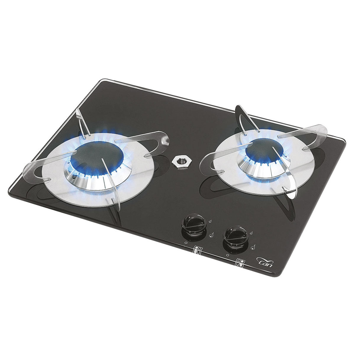 Placa de gas de cristal empotrada modelo PV1351