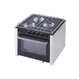 Can Cucina a gas con forno a snodo cardanico 3 fuochi CU3000