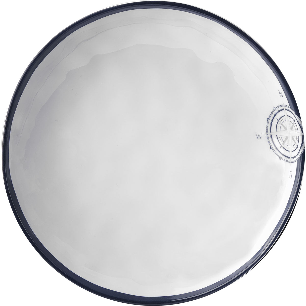 Blue Sand Melamine Deep Plate