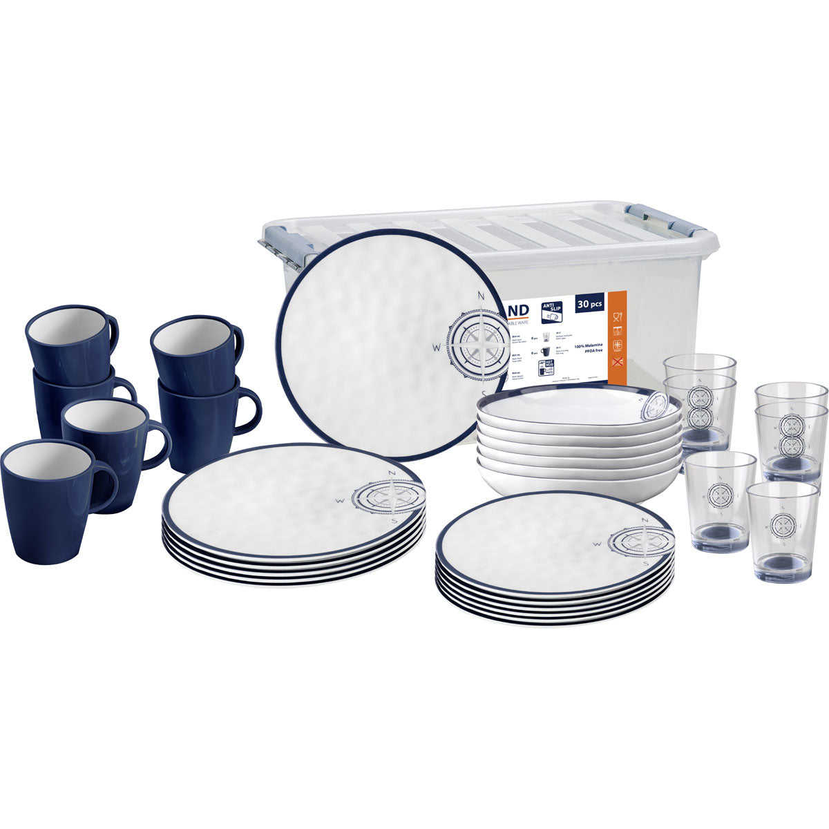 Blue Sand Anti-slip Tableware Series